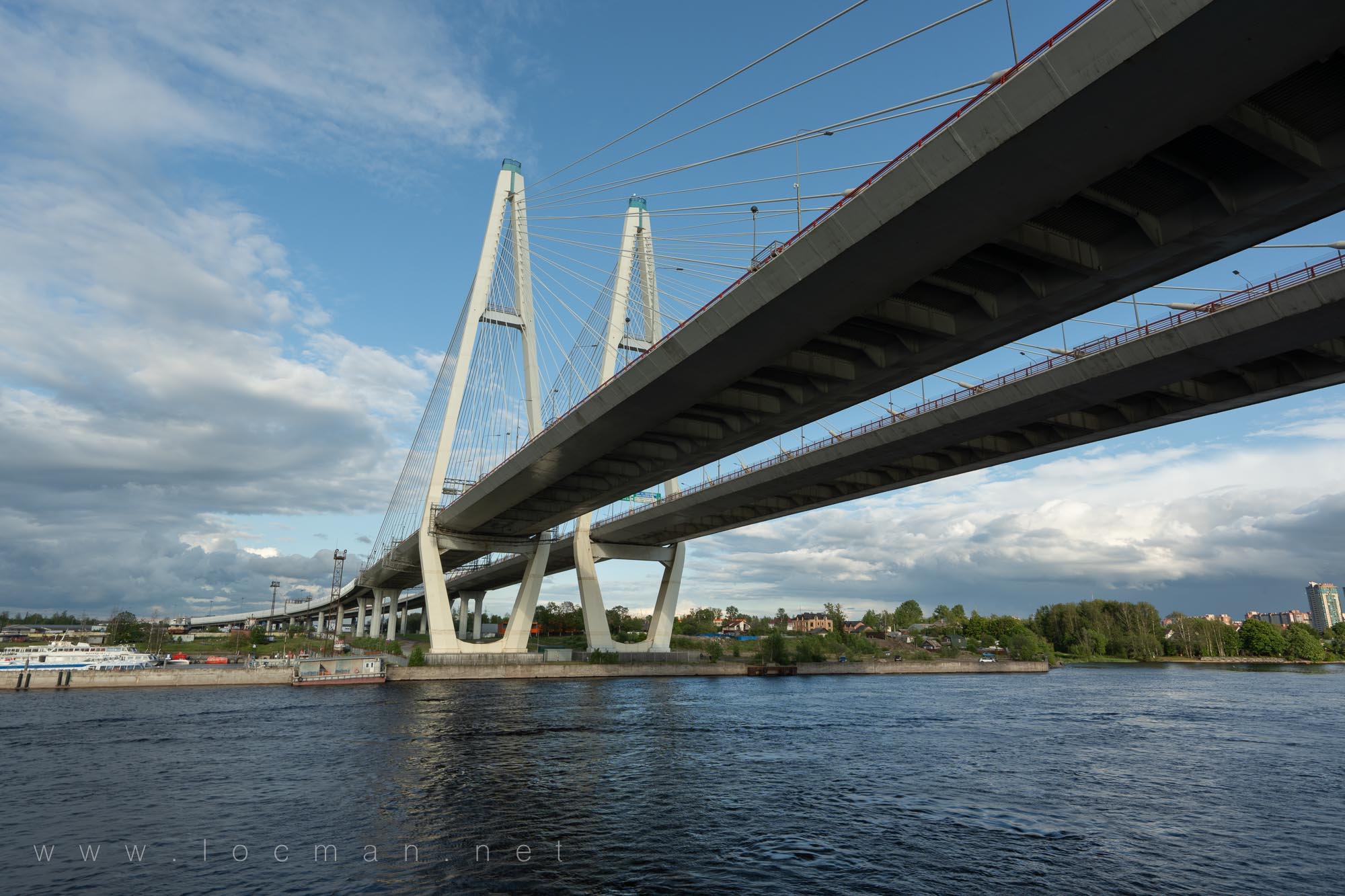 Вантовый мост в Петербурге, фото Вантовый мост в Петербурге, фото