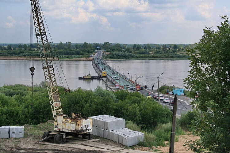 Мост через оку таруса