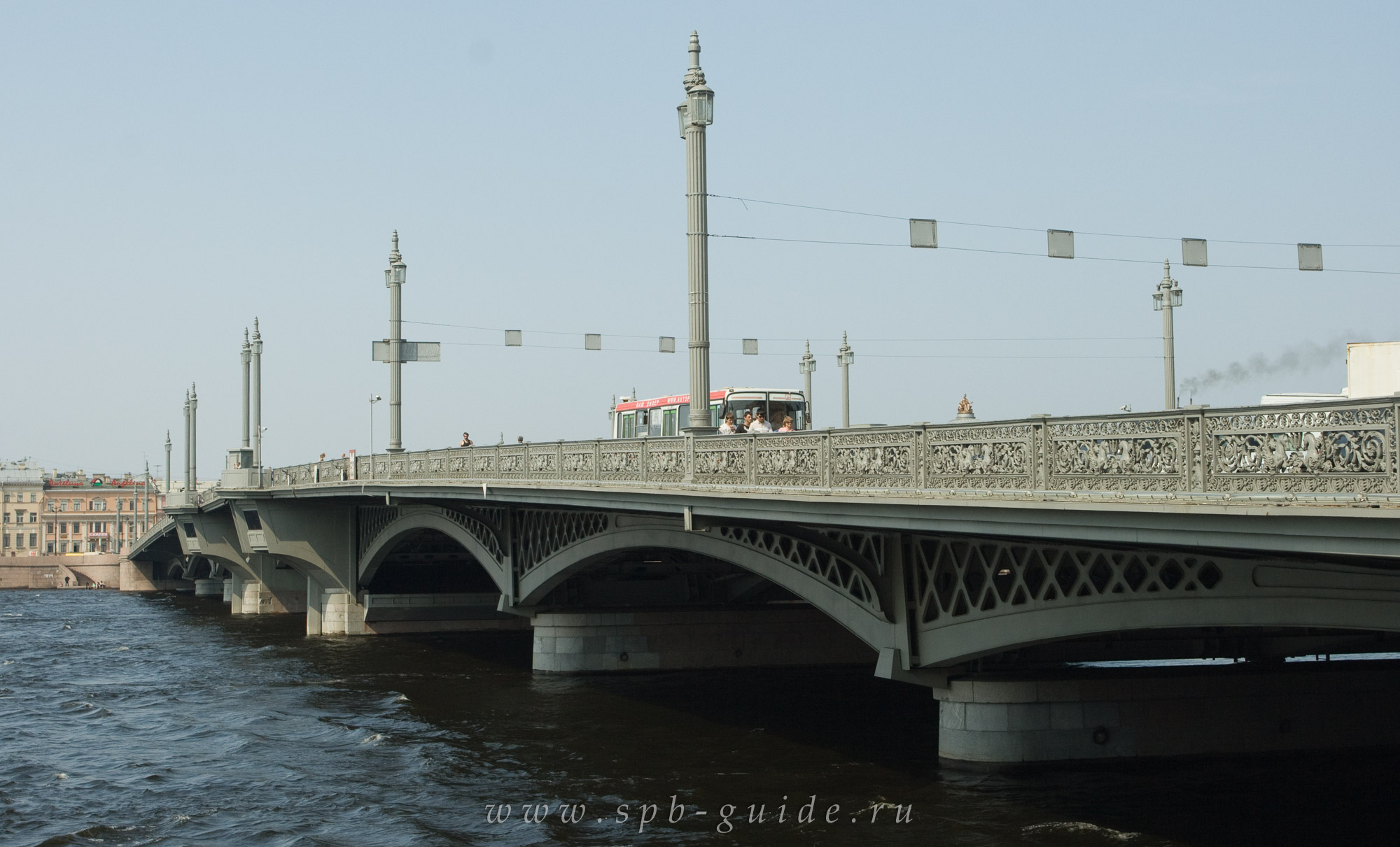 Благовещенский мост решетка фото