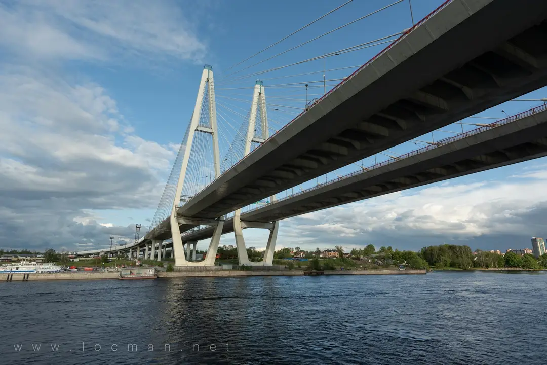 Вантовый мост в Петербурге, фото Вантовый мост в Петербурге, фото