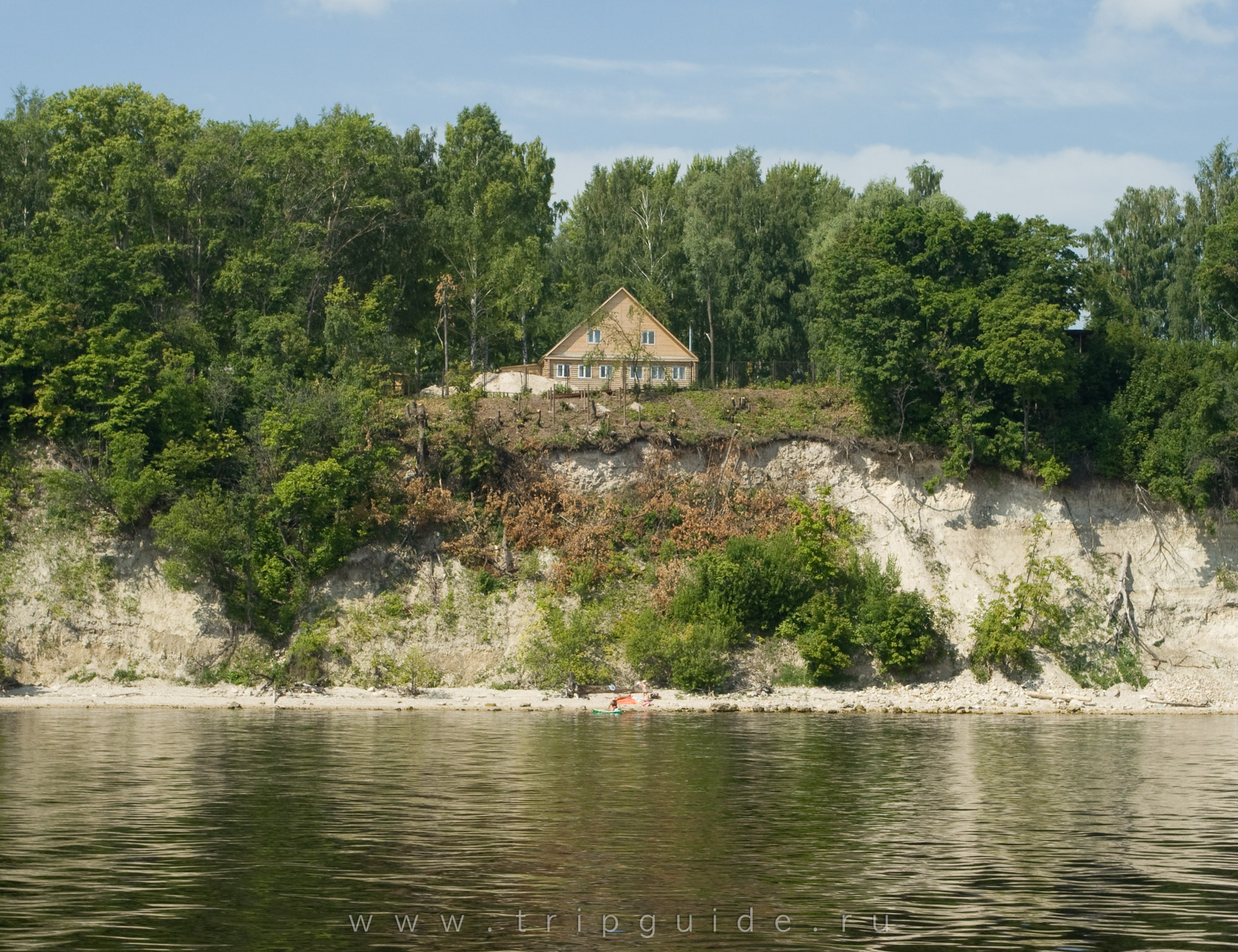 берега казани