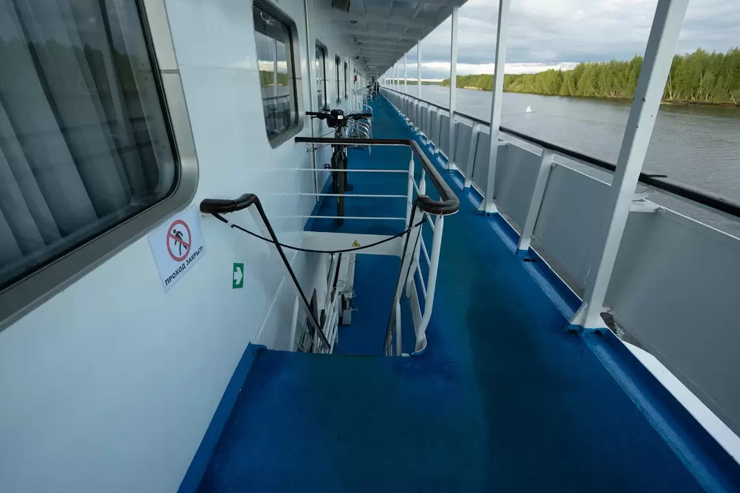 Проход на открытую часть Главной палубы закрыт всегда на теплоходе «Волга Стар» Проход на открытую часть Главной палубы закрыт всегда на теплоходе «Волга Стар»